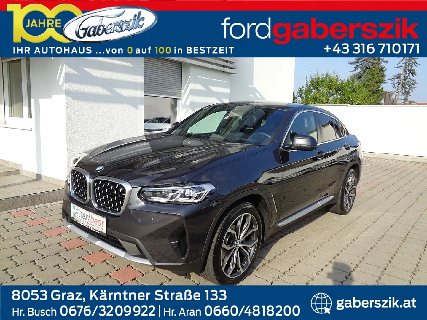 BMW X4 xDrive20i Aut. Gris - 1