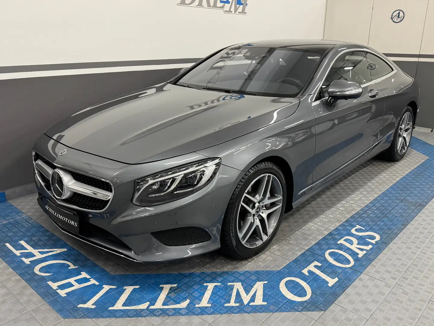 Mercedes-Benz S 500 Coupe 455cv Premium 4matic auto full opt 1prop. Gris - 2