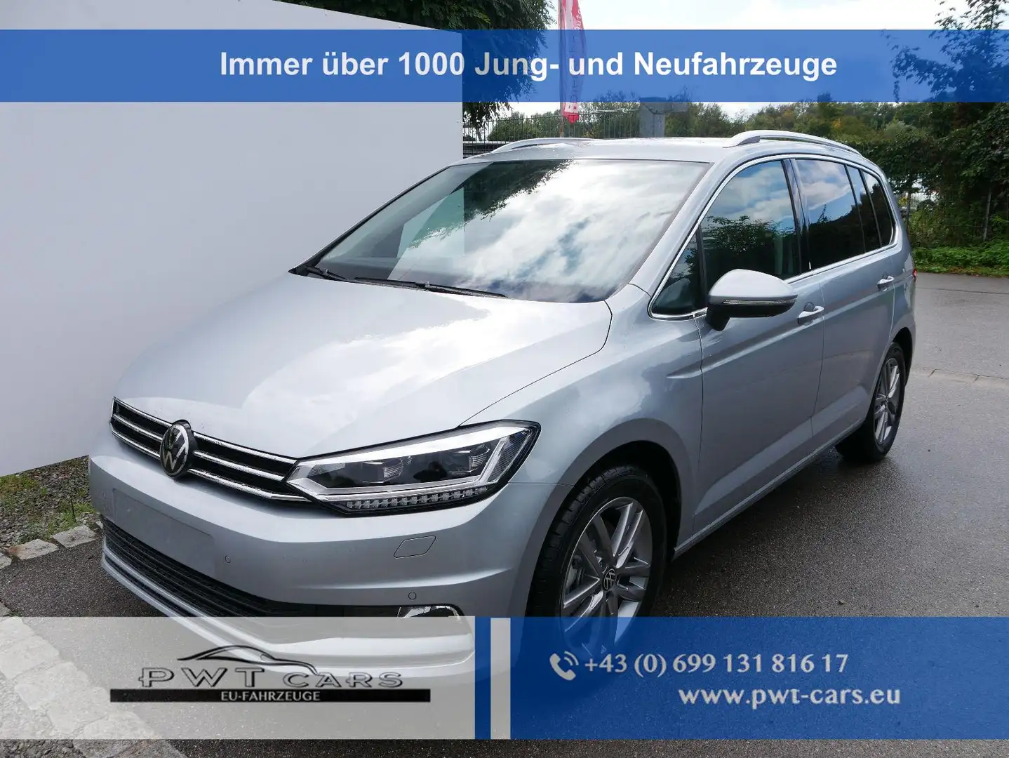 Volkswagen Touran Highline MARATON 2.0 TDI BMT DSG *MARATON*HIGHL... Silber - 1