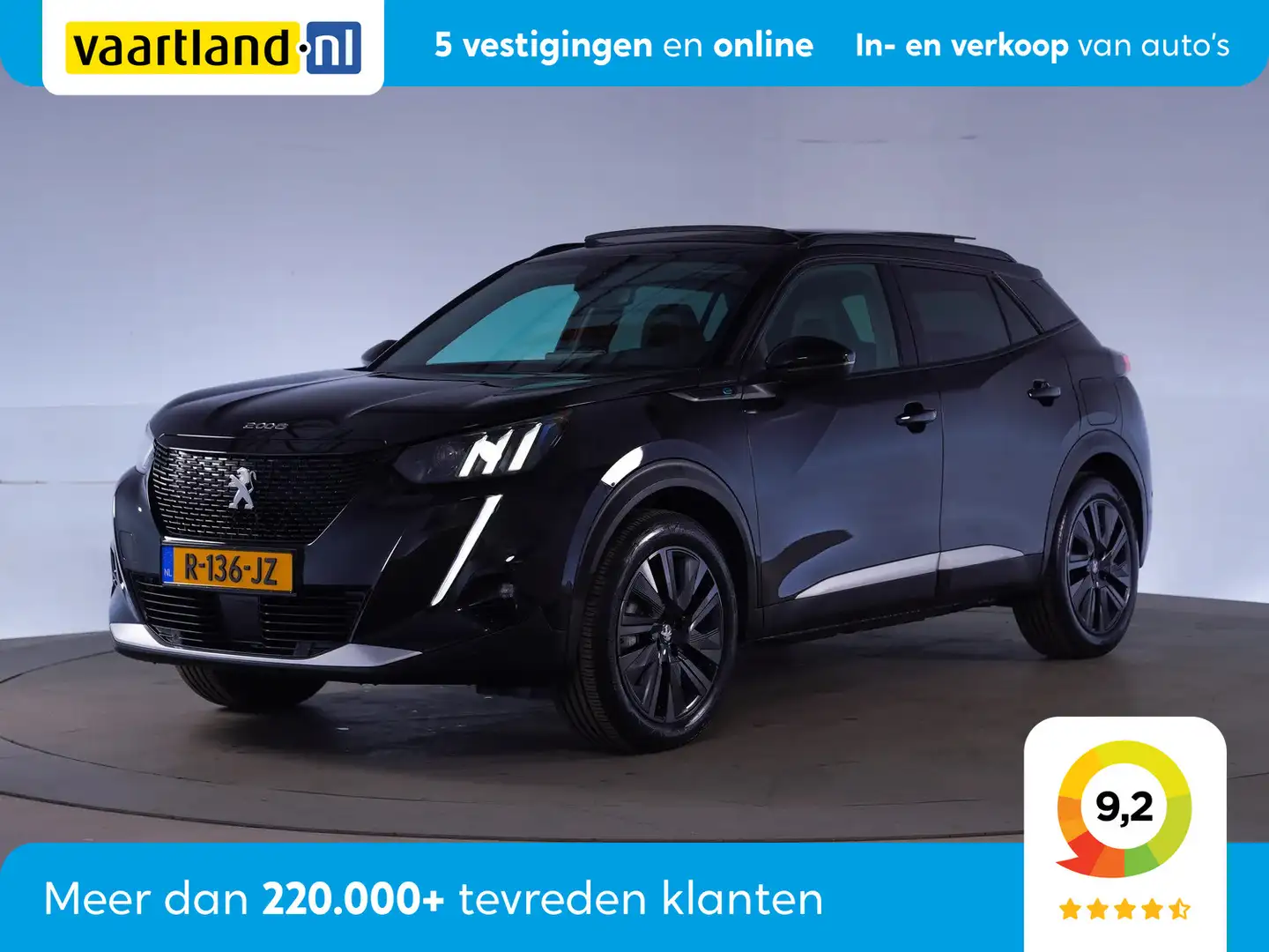 Peugeot e-2008 EV GT Pack 50 kWh [ Panorama Leder/Acantara LED ] Czarny - 1