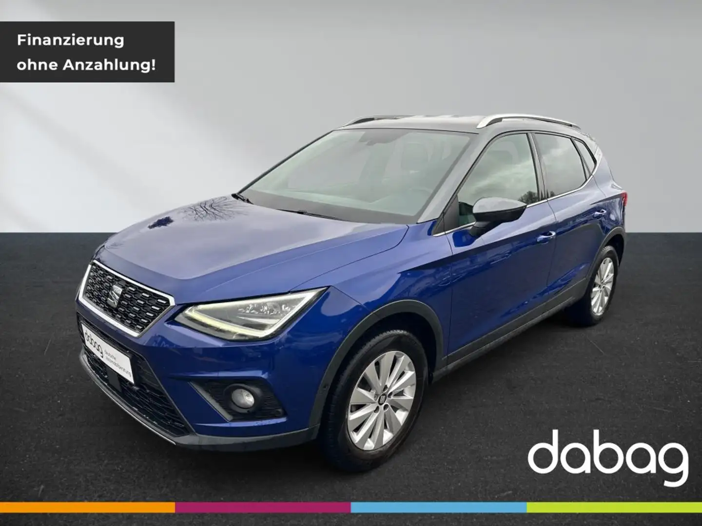 SEAT Arona 1.0 TSI DSG Kamera Allwetter Shz Navi Blau - 1