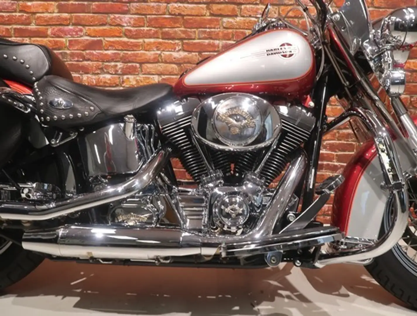Harley-Davidson Heritage FLSTC Classic 1450 Kırmızı - 2