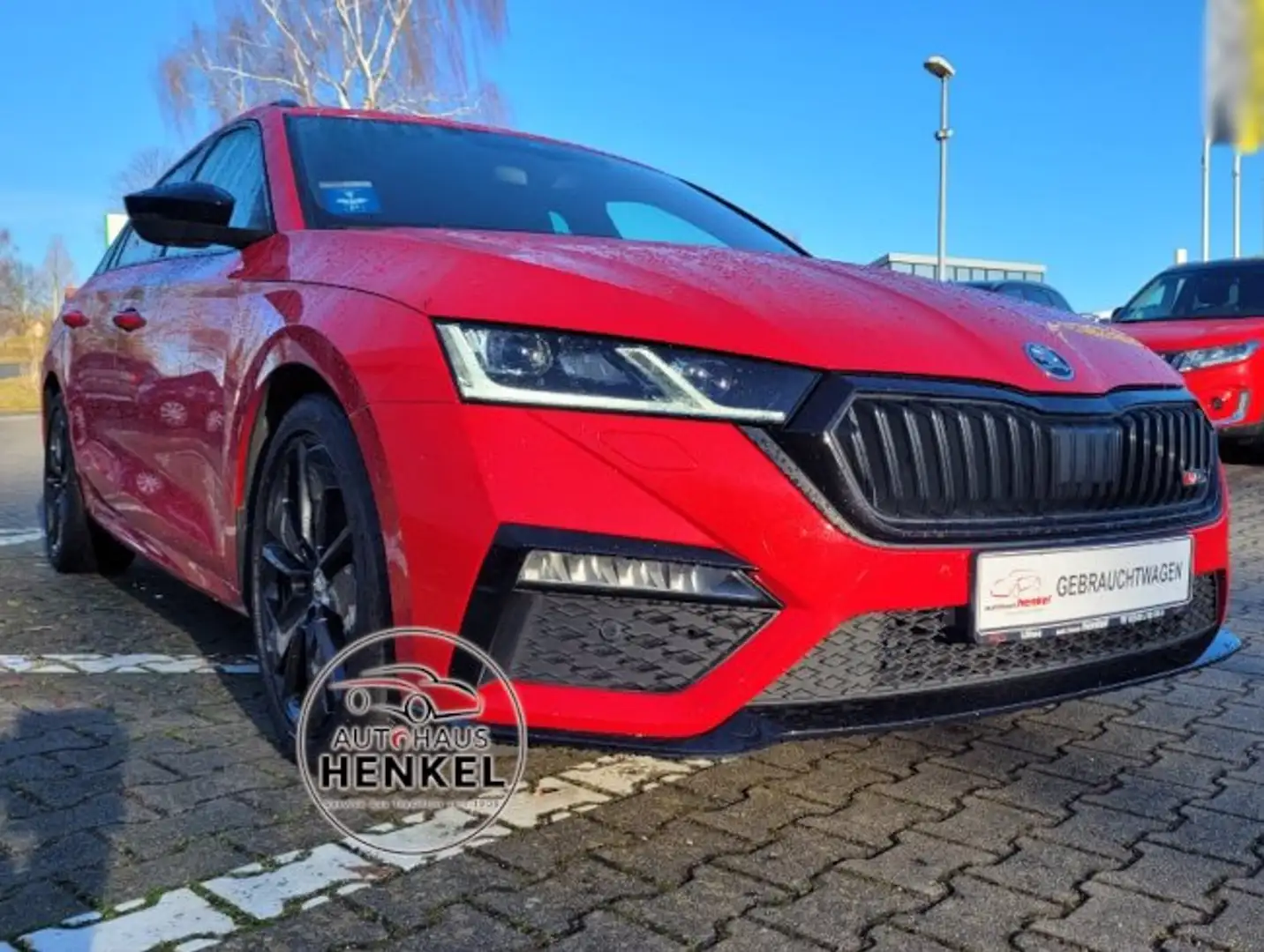 Skoda Octavia Combi 2.0 TDI DSG RS *** Navi/PLA/uvm. *** Rouge - 2