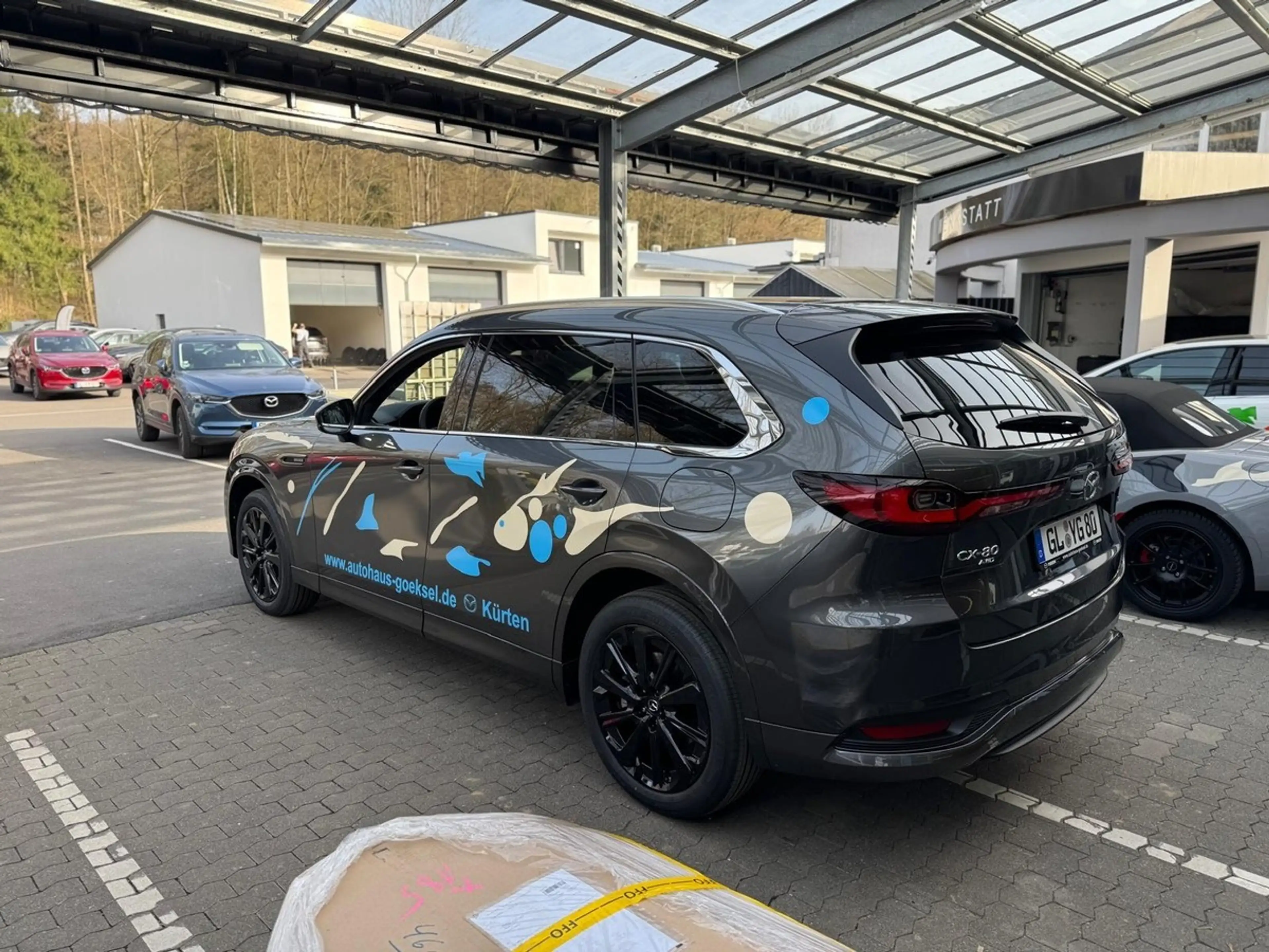 Mazda CX-80 254PS M-Hybr. Homura Plus AWD - 360*PDC, Bose, Gla — photo 3
