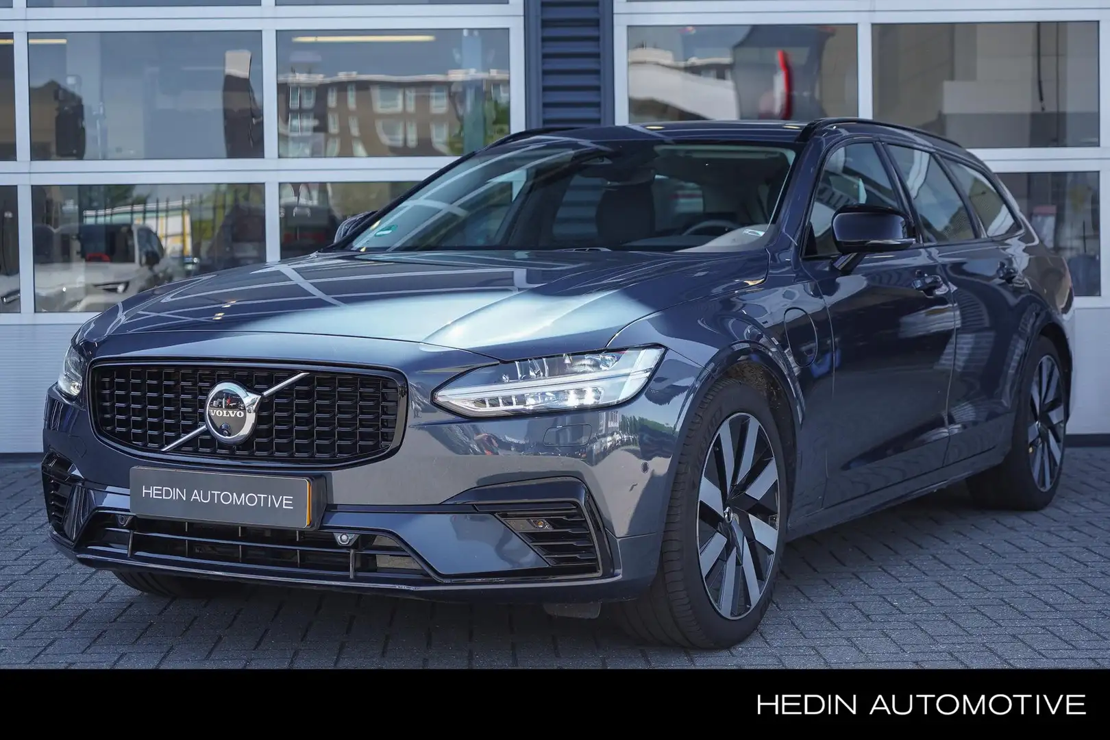 Volvo V90 2.0 T6 Plug-in hybrid AWD Ultra Dark | Head-Up Dis Bleu - 1