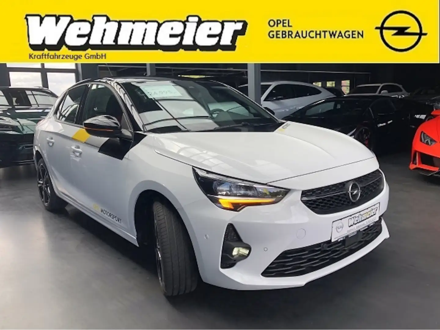 Opel Corsa GS -Hommage OPEL Motorsport- Blanc - 1