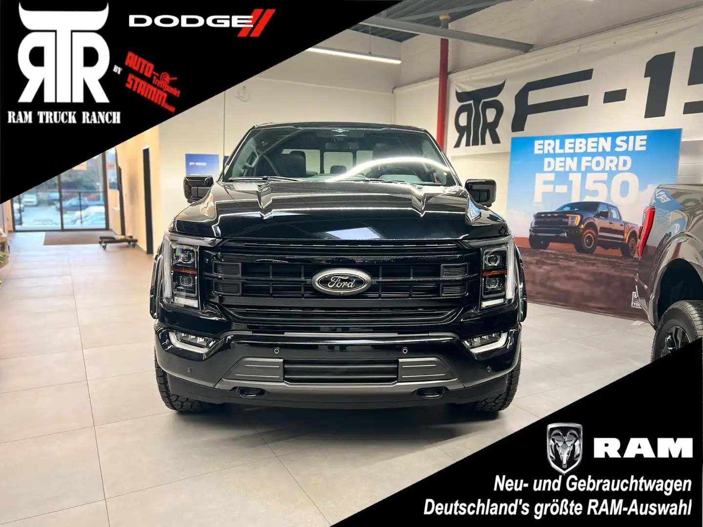 Ford F 150 F-150 Lariat 5.0L V8 Supercrew 5,5" RTR Ed. Schwarz - 1