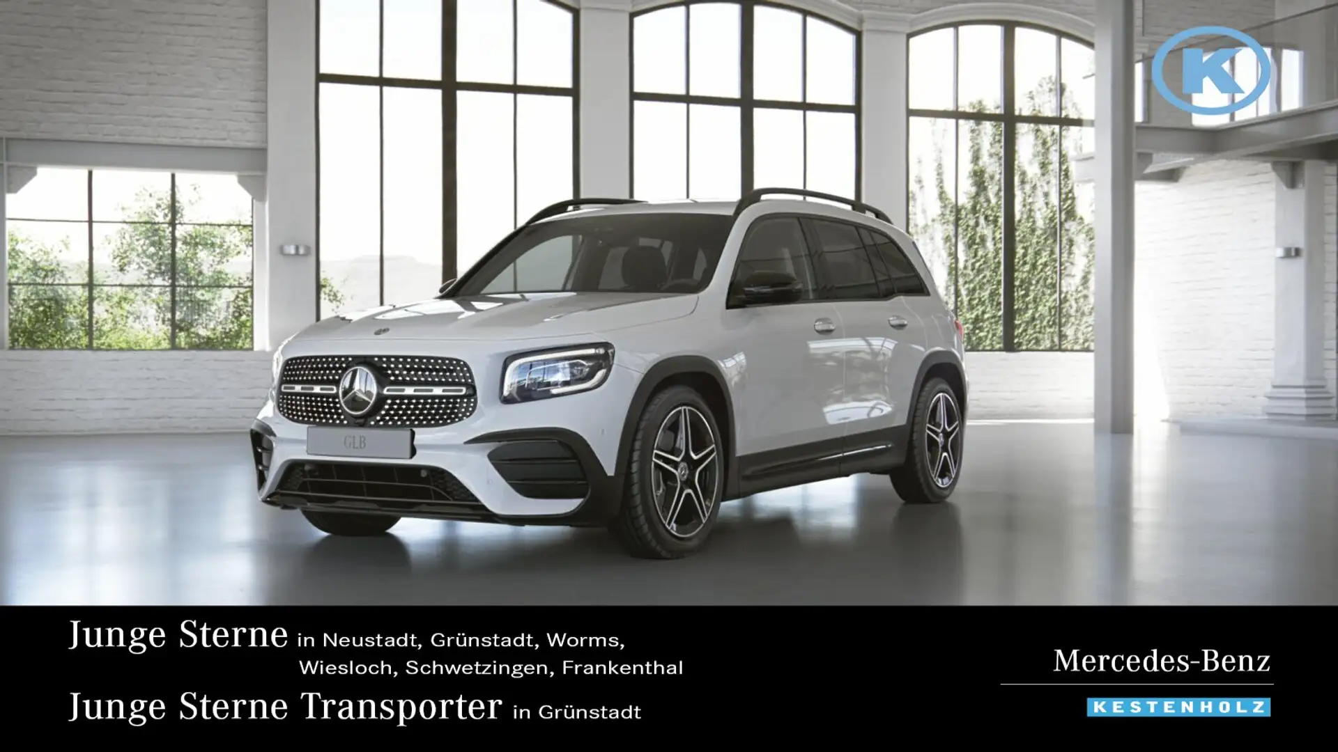 Mercedes-Benz GLB 200 GLB 200 d AMG+NIGHT+KAMERA+EASYP+SPUR/BREMS+LED Weiß - 1