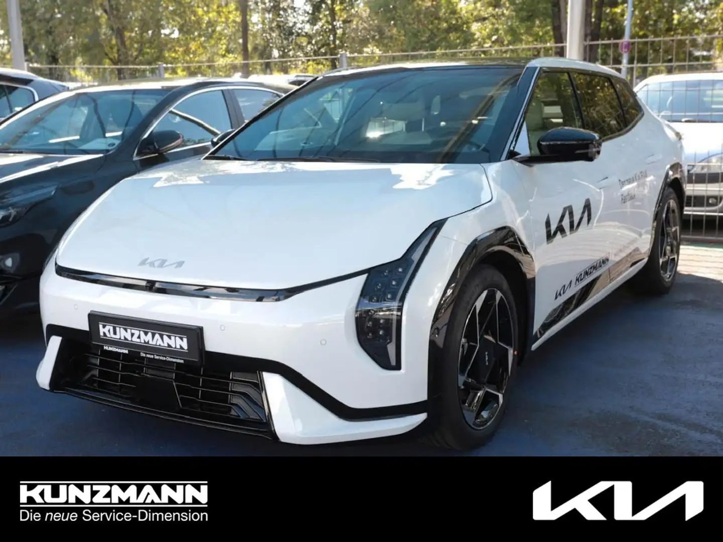 Kia EV4 Fastback 81,4 kWh GT-Line Navi Panorama 360° Blanc - 1
