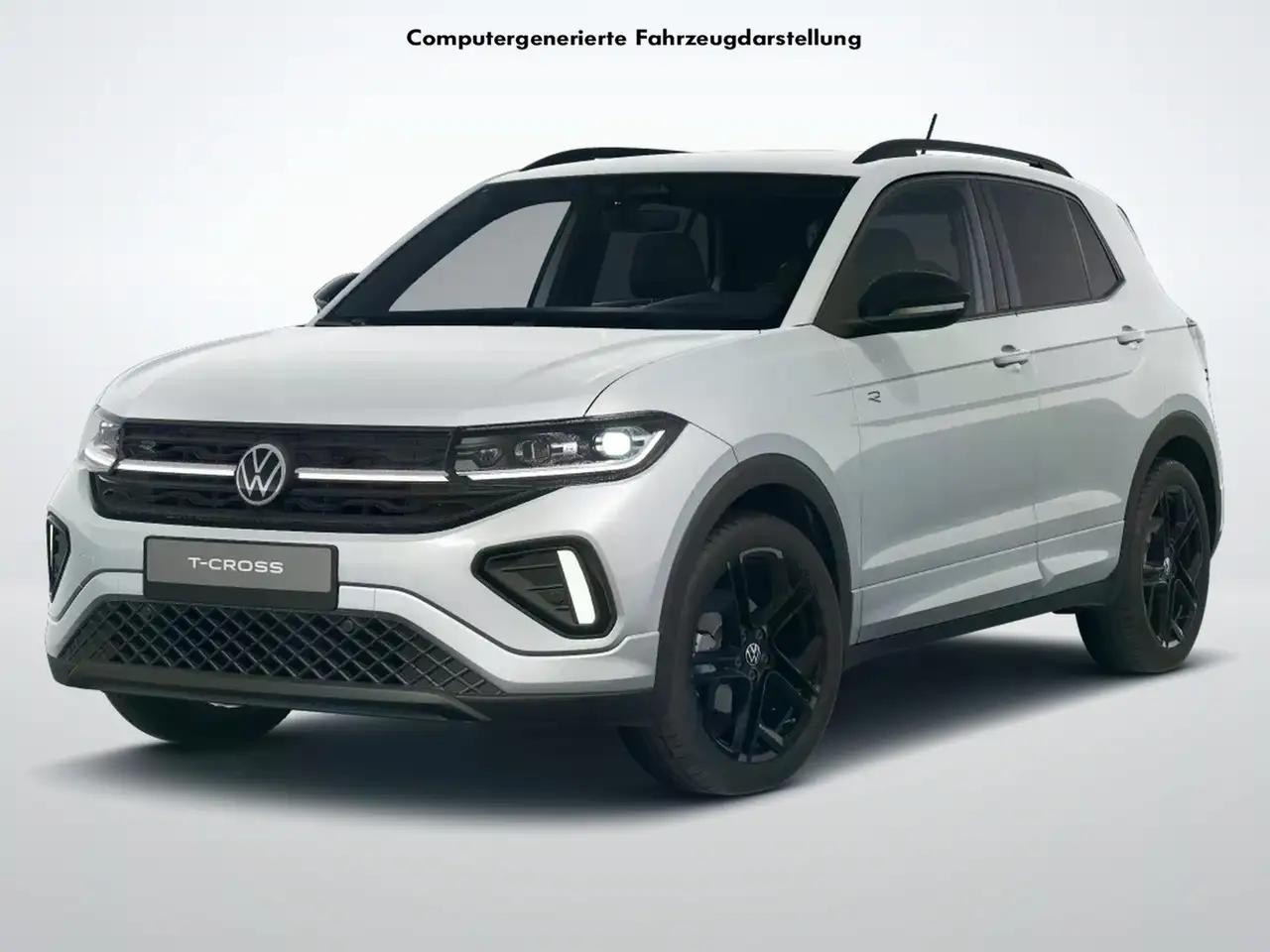 Volkswagen T-Cross 1.0 TSI DSG R-Line Black Style, миниатюра 2
