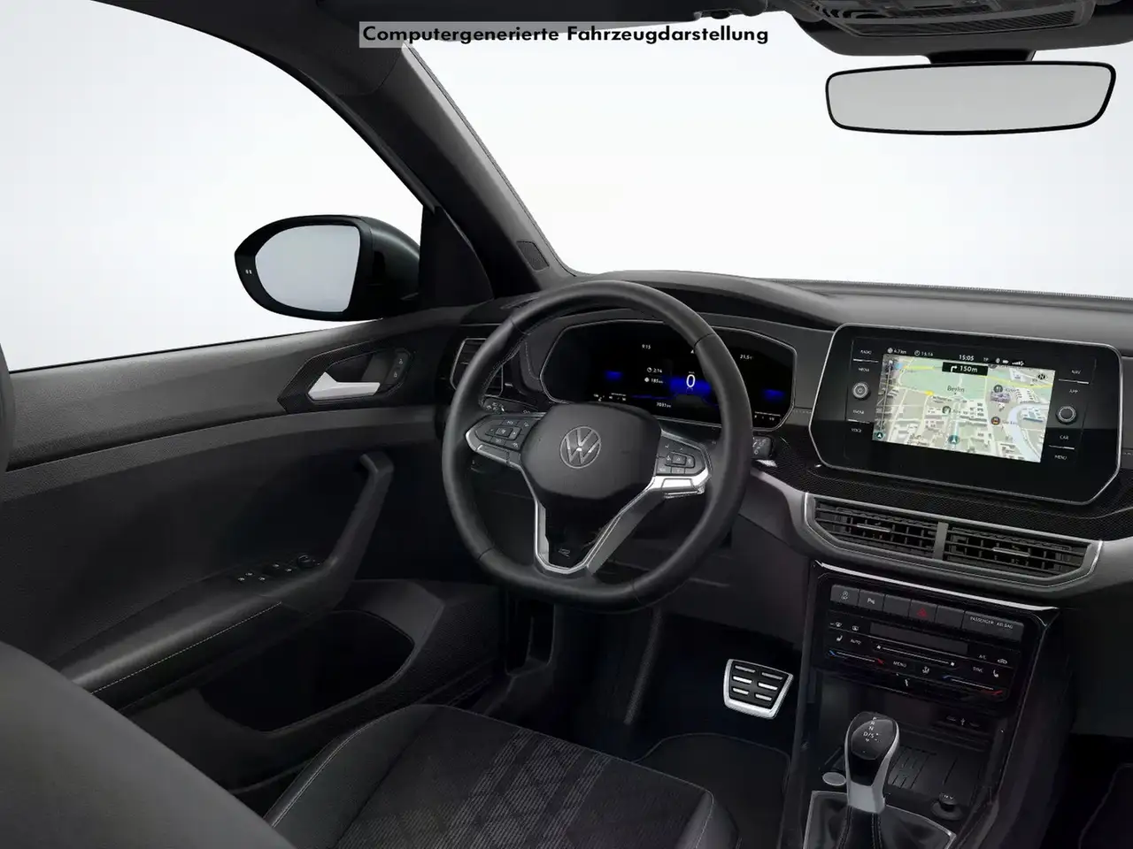 Volkswagen T-Cross 1.0 TSI DSG R-Line Black Style, миниатюра 9