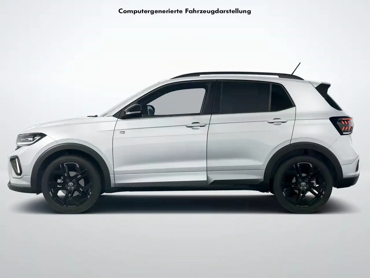 Volkswagen T-Cross 1.0 TSI DSG R-Line Black Style, миниатюра 4