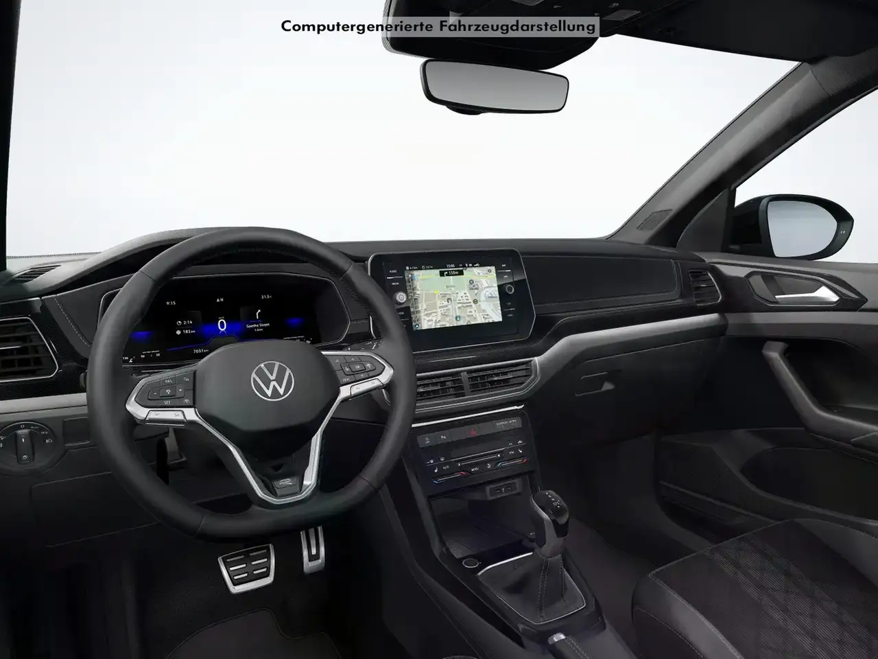 Volkswagen T-Cross 1.0 TSI DSG R-Line Black Style, миниатюра 10