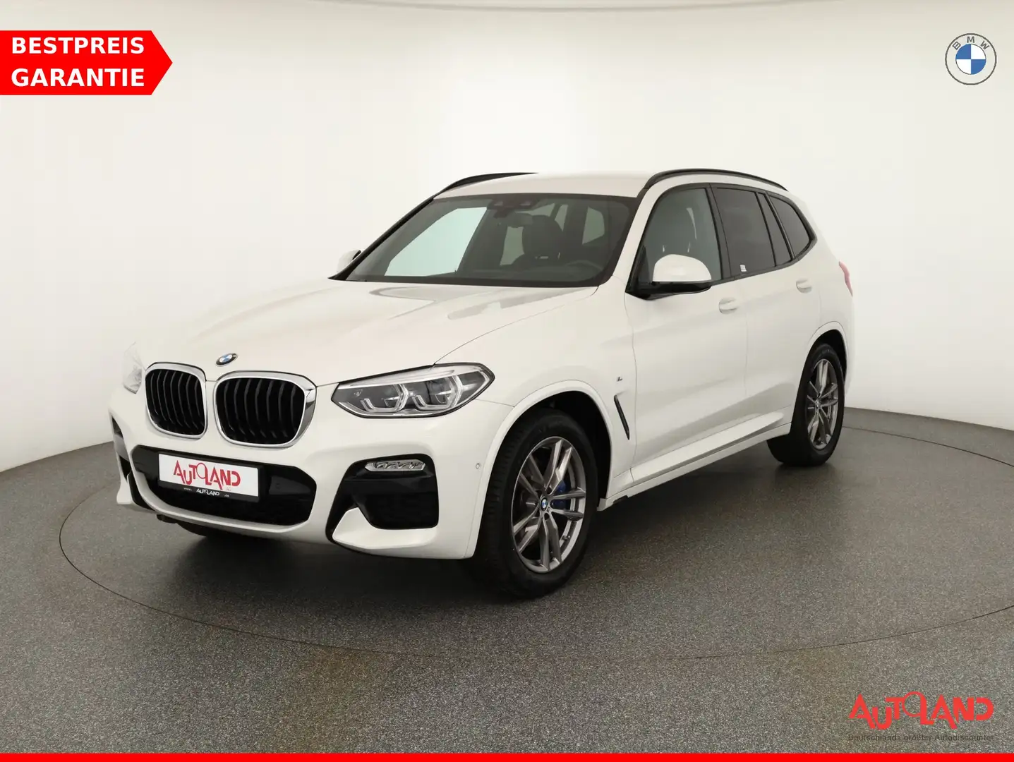 BMW X3 xDrive 20d M Sport LED Navi Sitzheizung AHK Weiß - 1