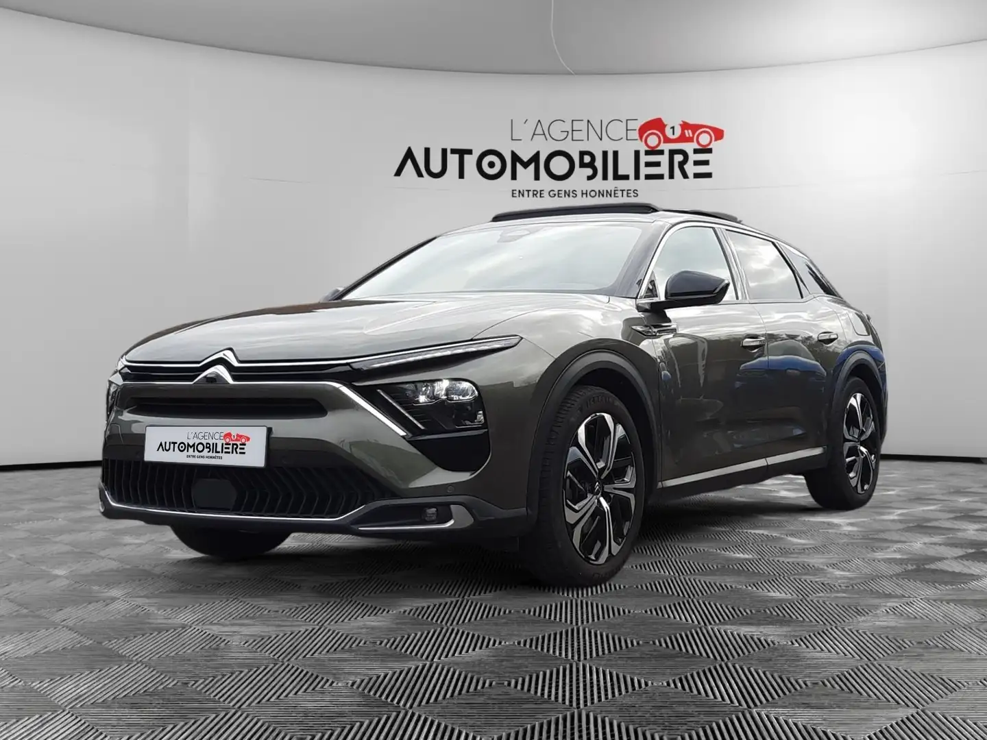 Citroen C5 X 1.6i plug-hybrid 225 EAT8 Shine/ Garantie 12 Mois Gris - 1