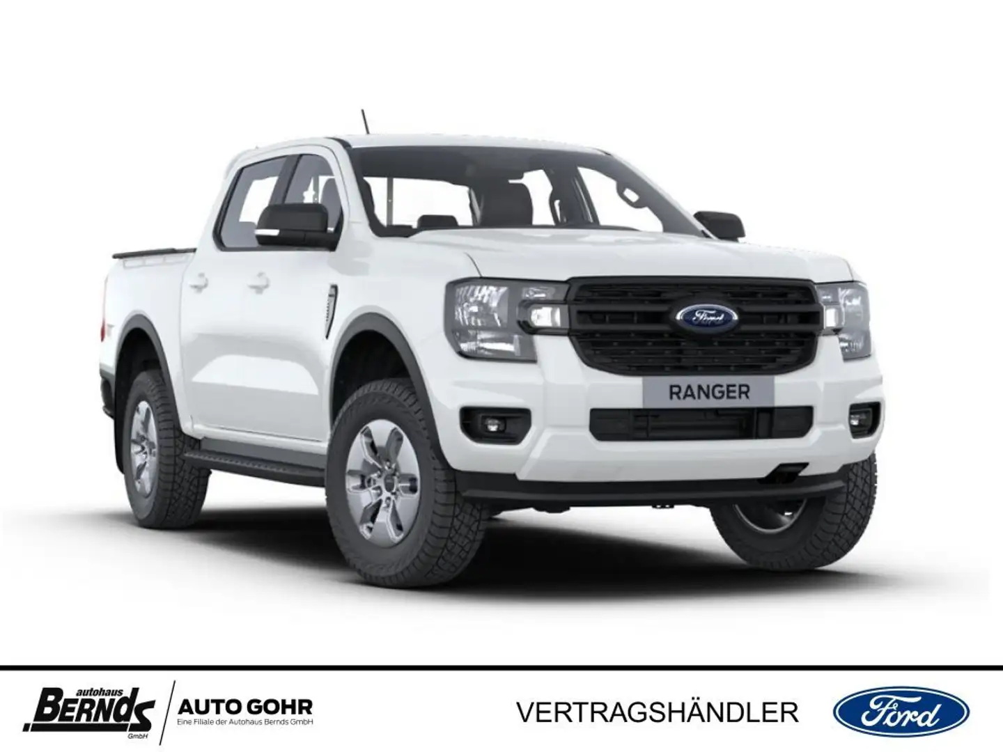 Ford Ranger Doppelkabine XLT 2,3 l EcoBoost PHEV Weiß - 1