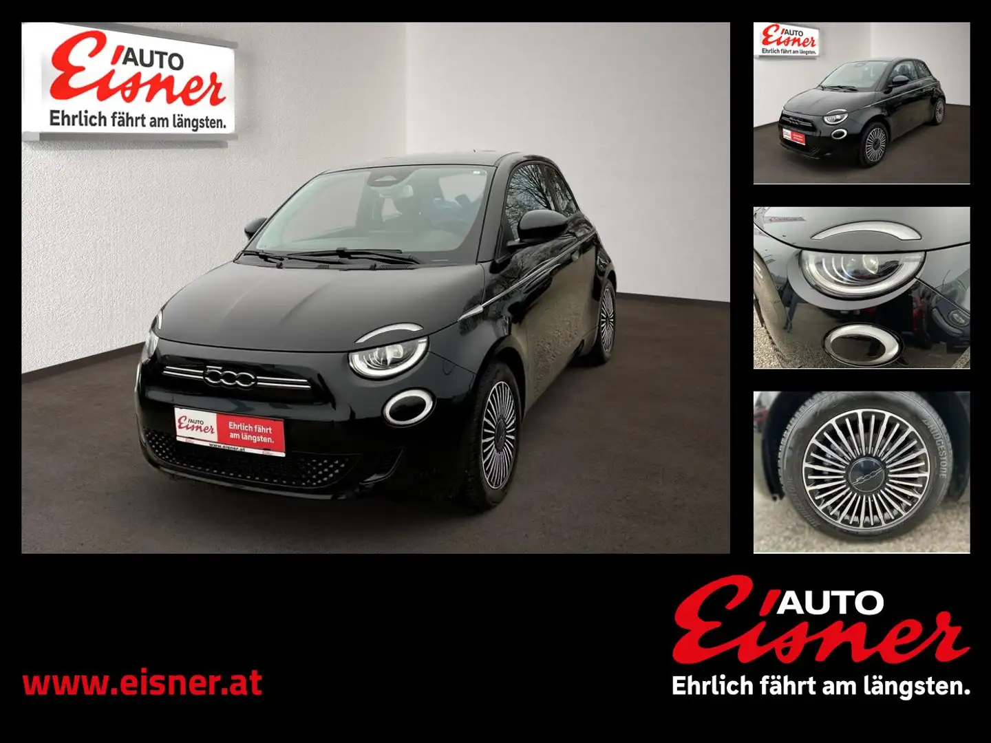 Fiat 500 ELEKTRO ICON Schwarz - 1