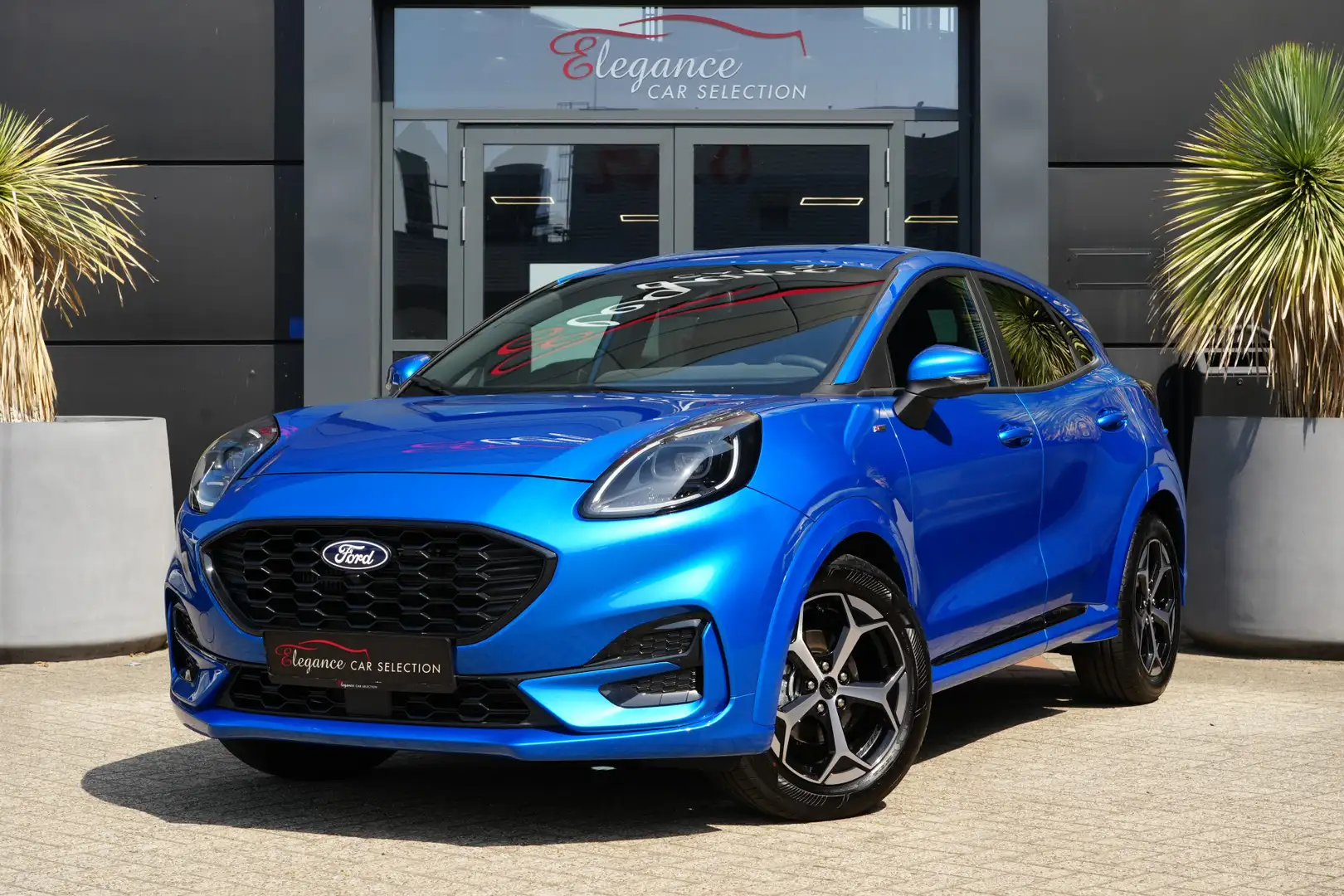 Ford Puma 1.0 EcoBoost Hybrid ST-Line 125pk Stoelverwarming/ Blauw - 1