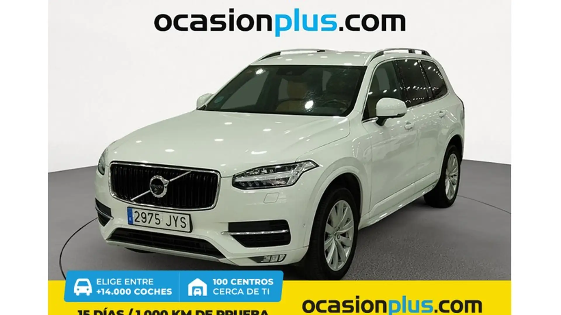 Volvo XC90 D5 Momentum 7pl. AWD 235 Aut. Blanco - 1
