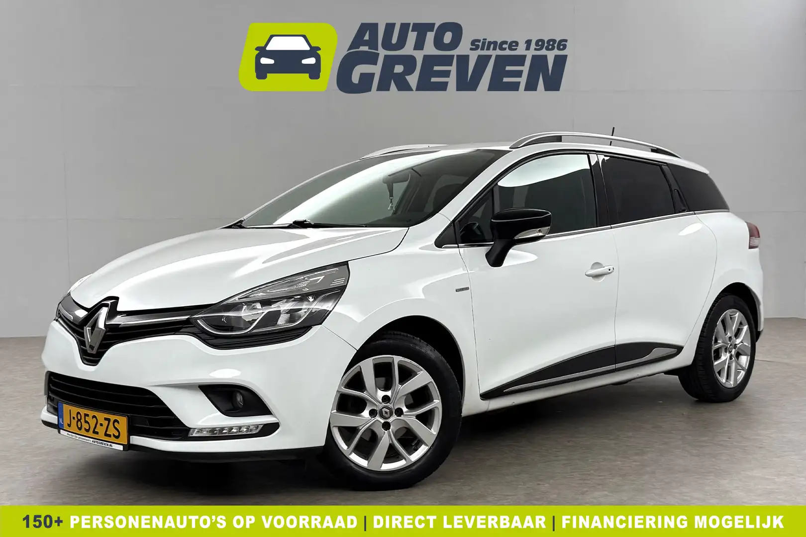 Renault Clio 0.9 TCe Limited Carplay Cruise LED Airco Parkeerse Wit - 1