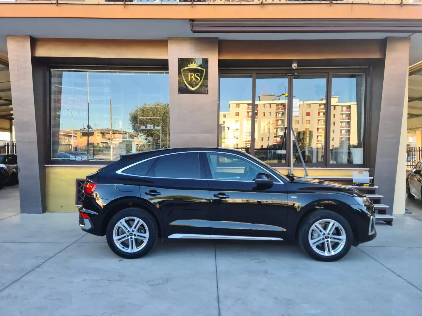 Audi Q5 Q5 40 2.0 tdi mhev 12V S line Plus quattro Nero - 1