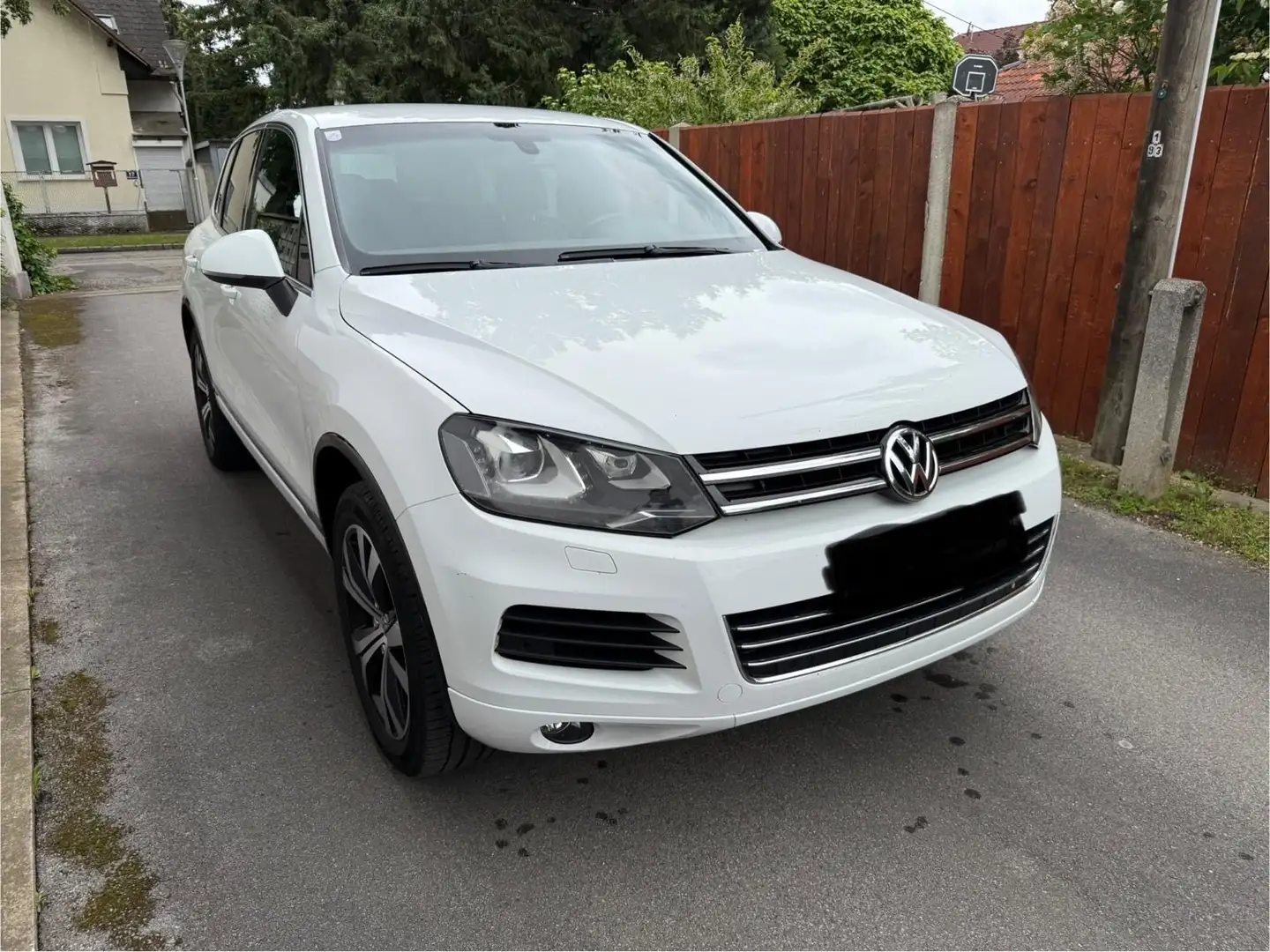 Volkswagen Touareg V6 TDI BMT 4Motion Aut. Blanc - 1