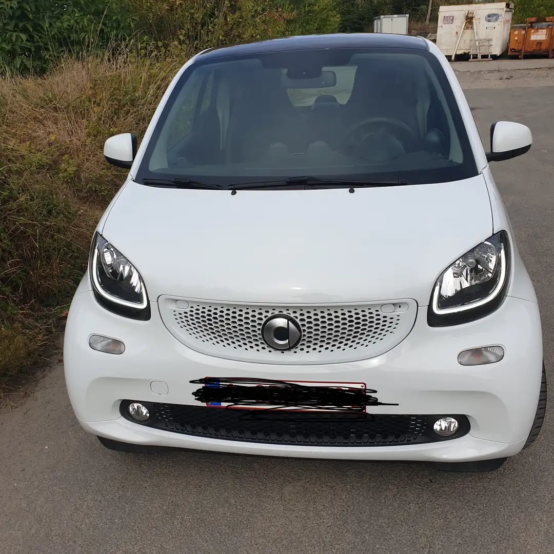 smart forTwo smart fortwo coupe twinamic Blanc - 1