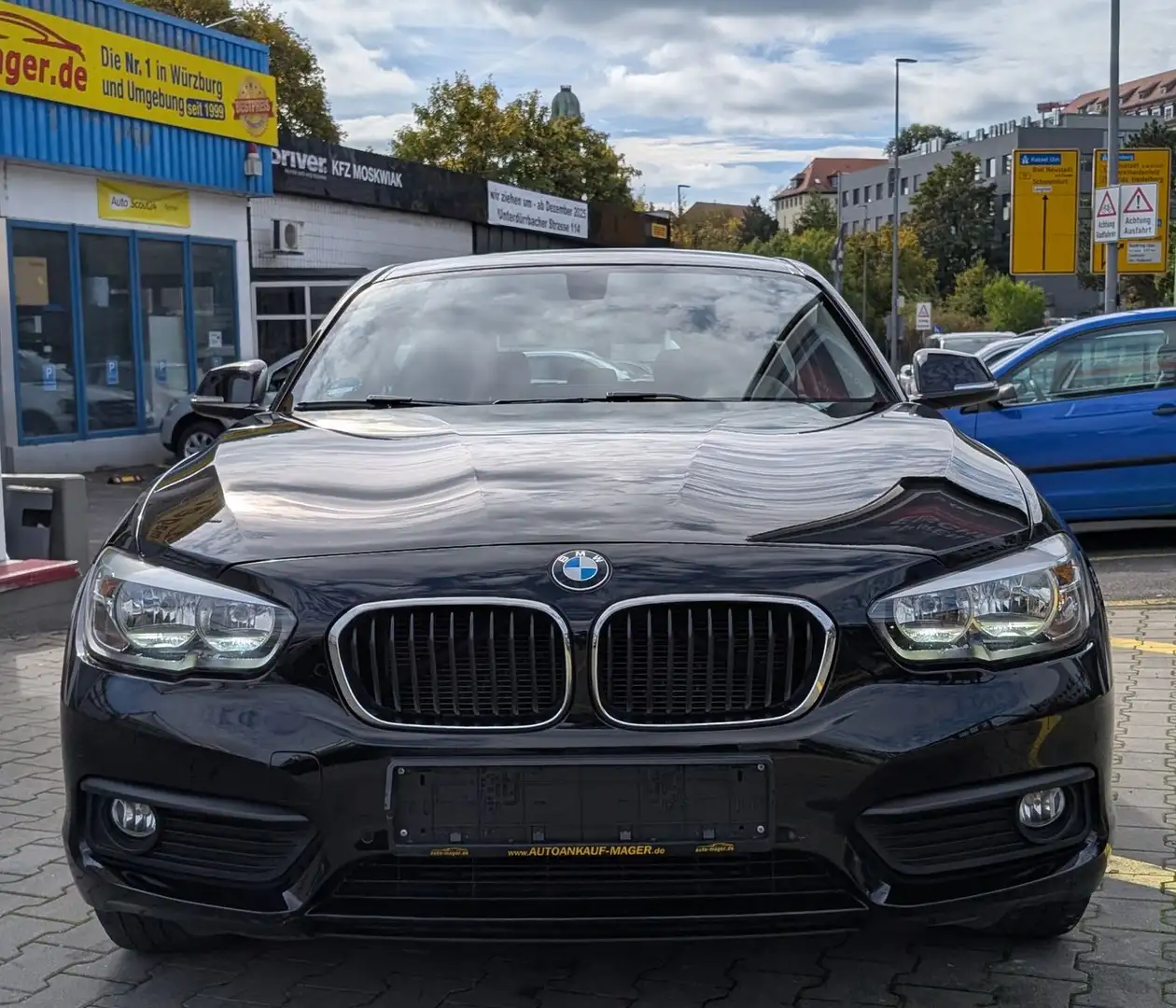 BMW 116 d Advantage*5-trg.*Temp*RKam*TüvNeu*Garantie Noir - 2