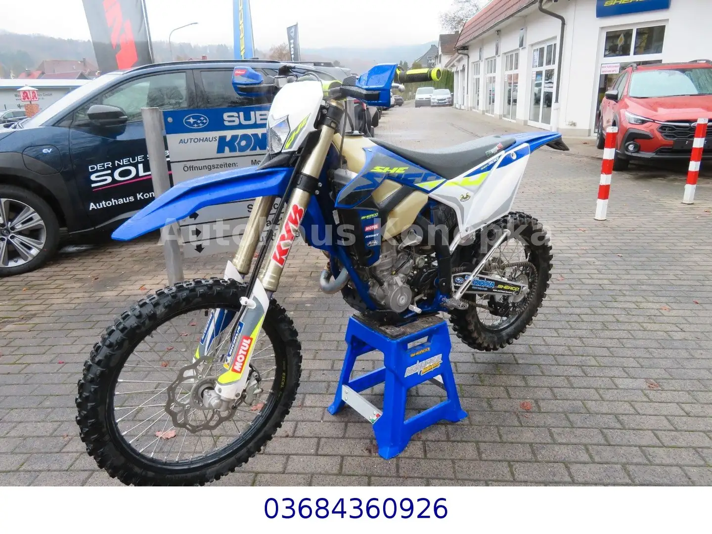 Sherco 300 SEF Factory 2023 mit 49BH Blau - 1