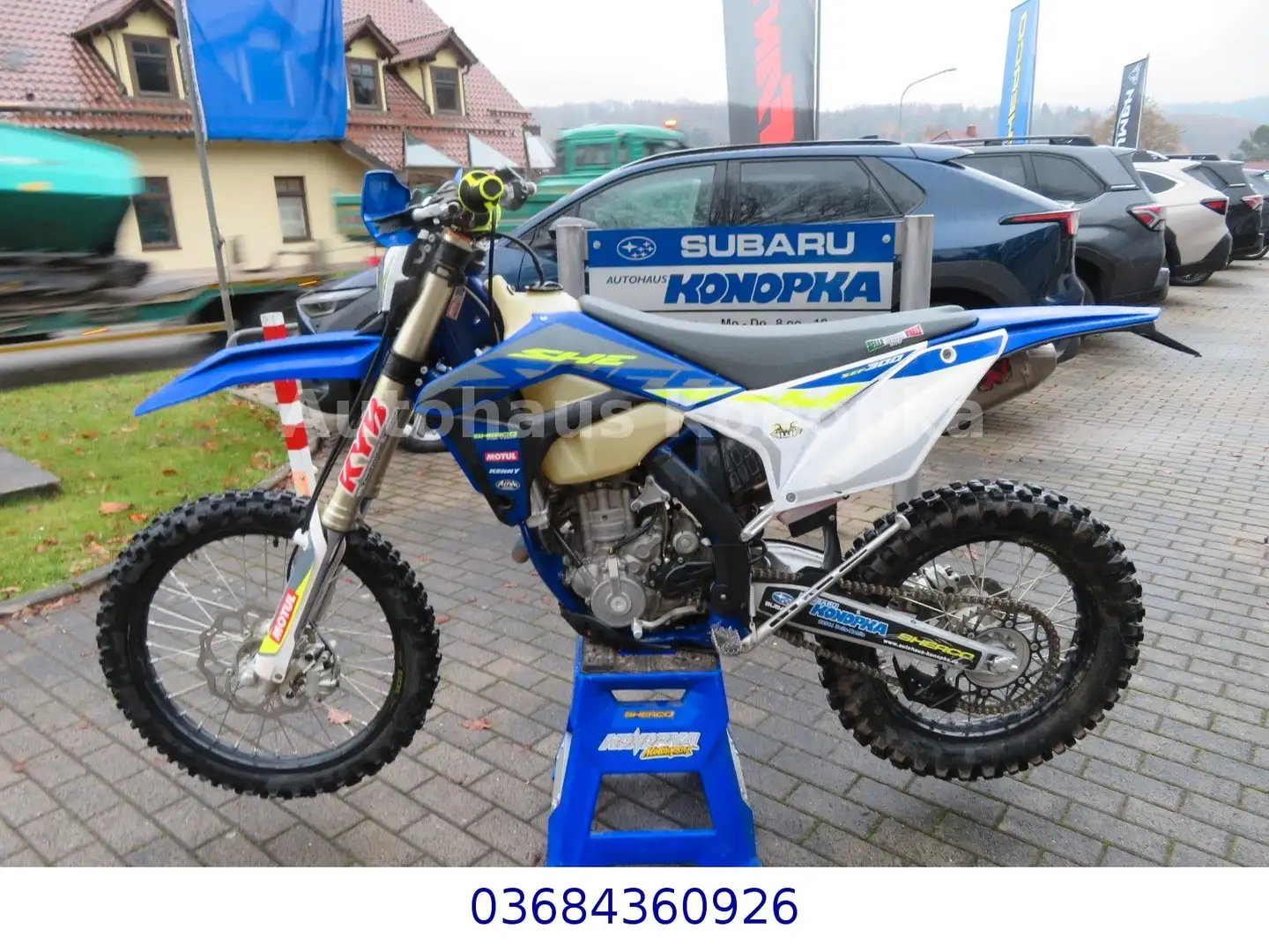 Sherco 300 SEF Factory 2023 mit 49BH Blau - 2