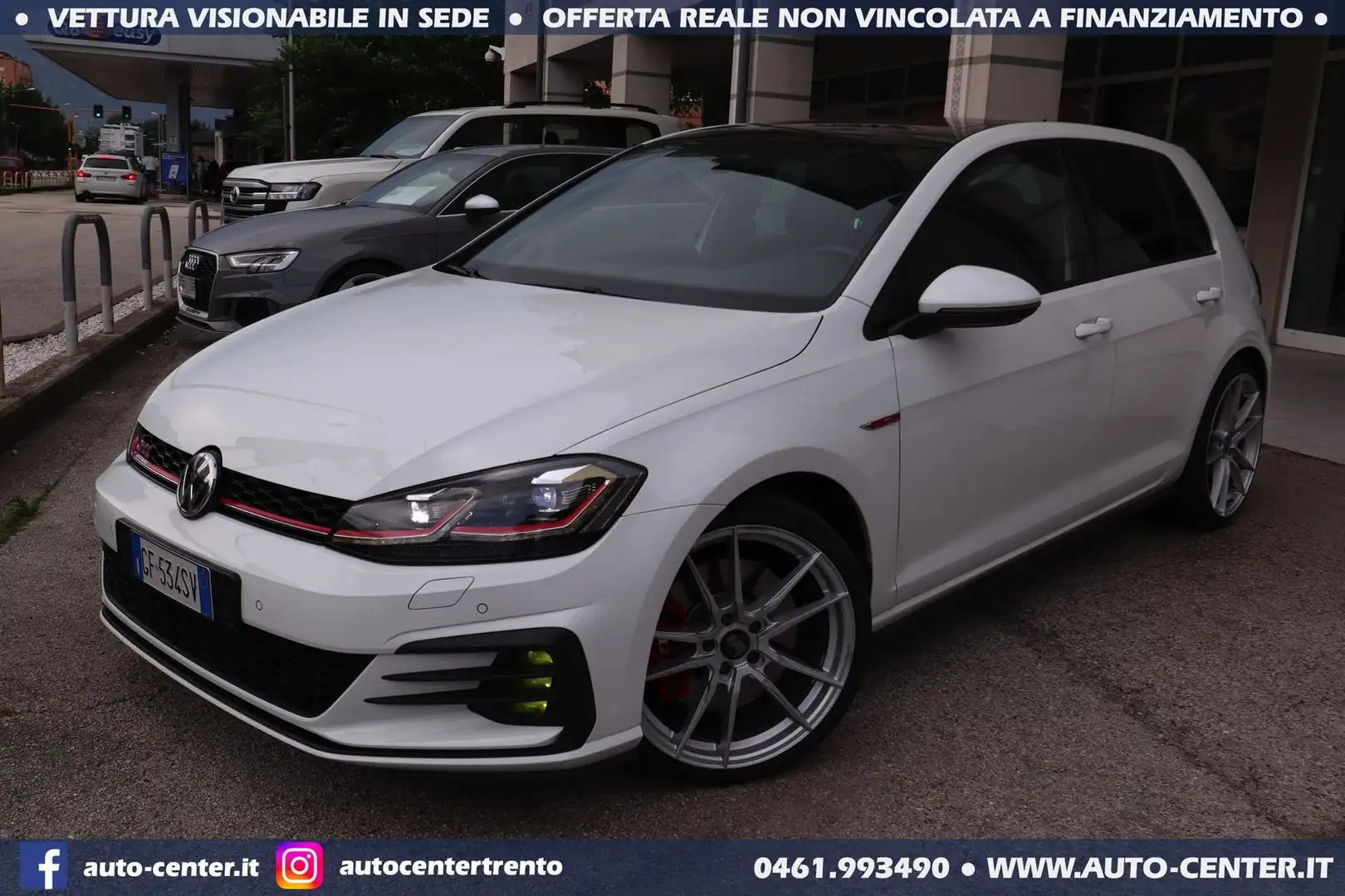 Volkswagen Golf GTI 7.5 GTI Performance 2.0 TSI DSG 5p *TETTO PELLE Bianco - 2