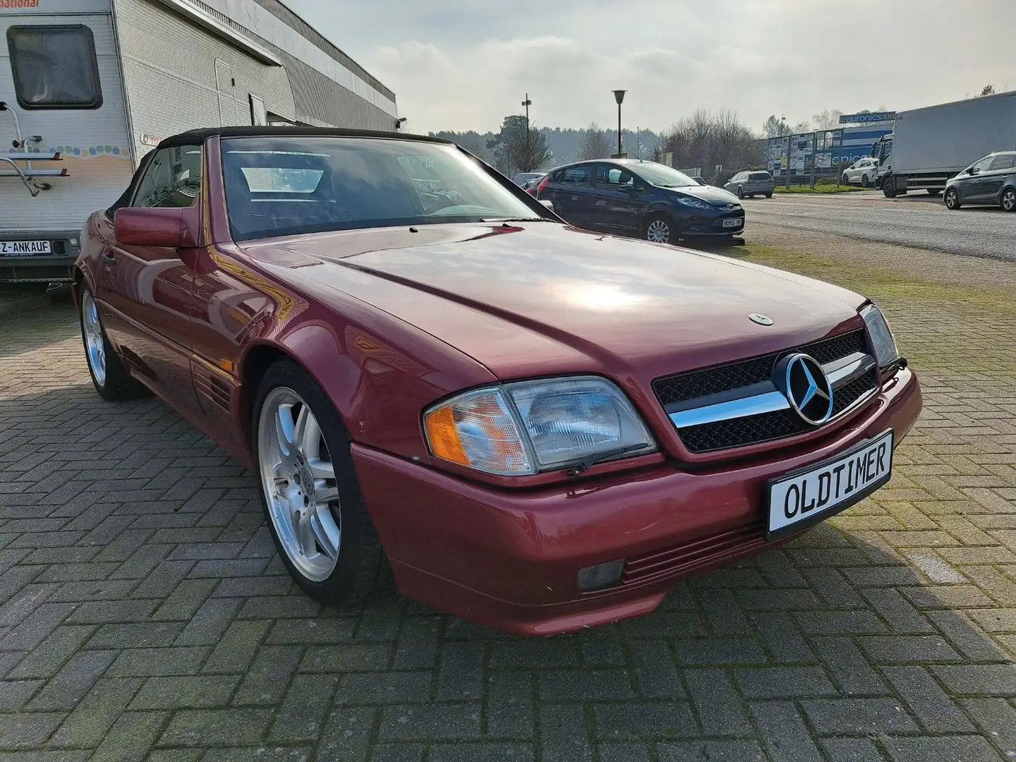 Mercedes-Benz SL 300 24 V H Kennzeichen Klima Tüv Neu Rot - 2