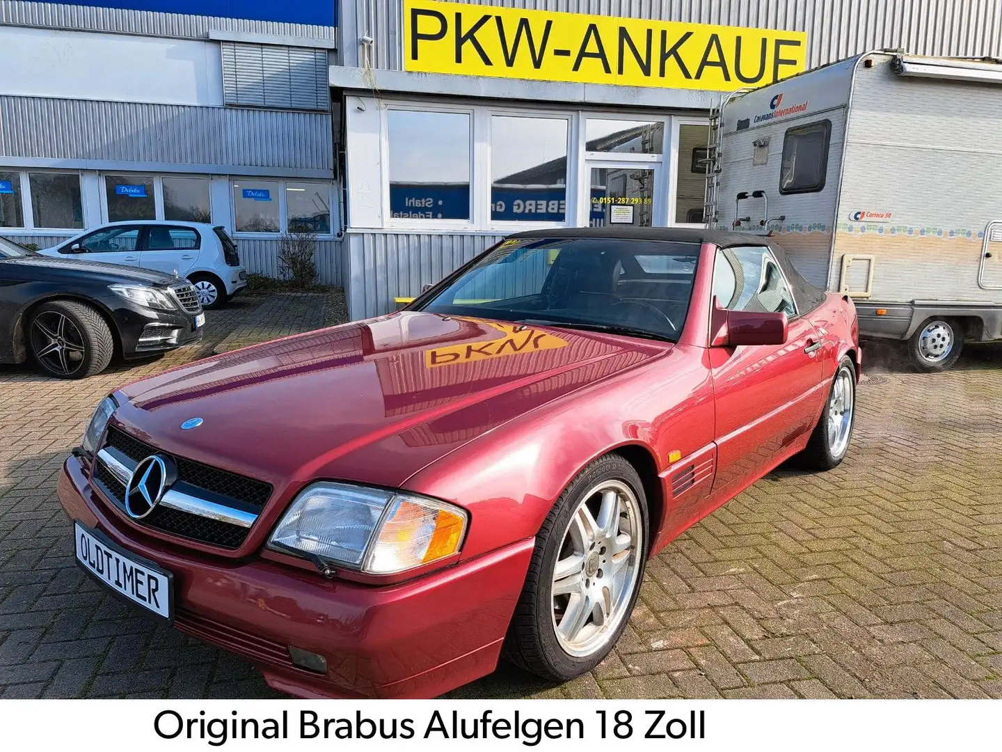 Mercedes-Benz SL 300 24 V H Kennzeichen Klima Tüv Neu Rot - 1