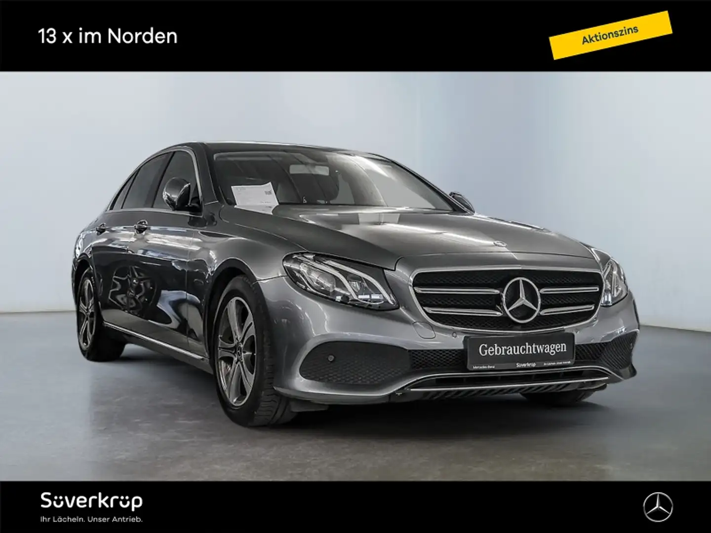 Mercedes-Benz E 200 AVANTGARDE SPUR KAMERA WIDE PDC SHZ Grau - 1