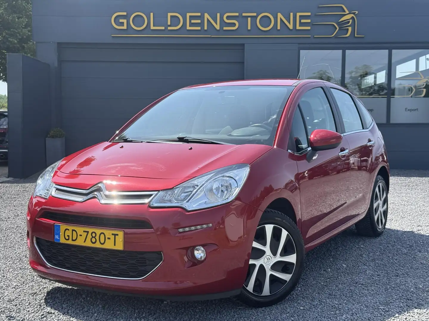 Citroen C3 1.2 PureTech Collection Automaat,Navi,Clima,Cruise Rood - 1