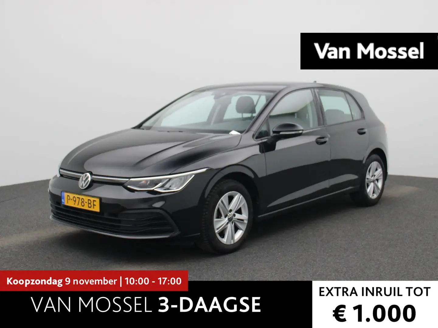 Volkswagen Golf 1.0 TSI Life 110 PK | Airco | Navigatie | Apple Ca Noir - 1