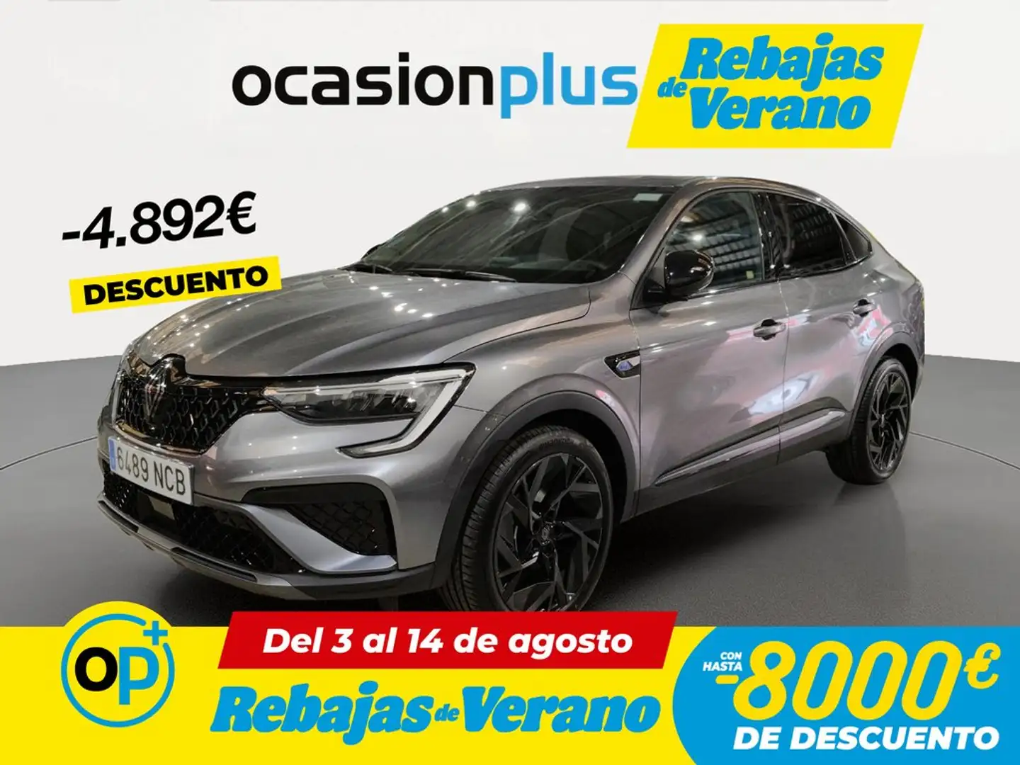 Renault Arkana 1.6 E-Tech Esprit Alpine 105kW Gris - 1