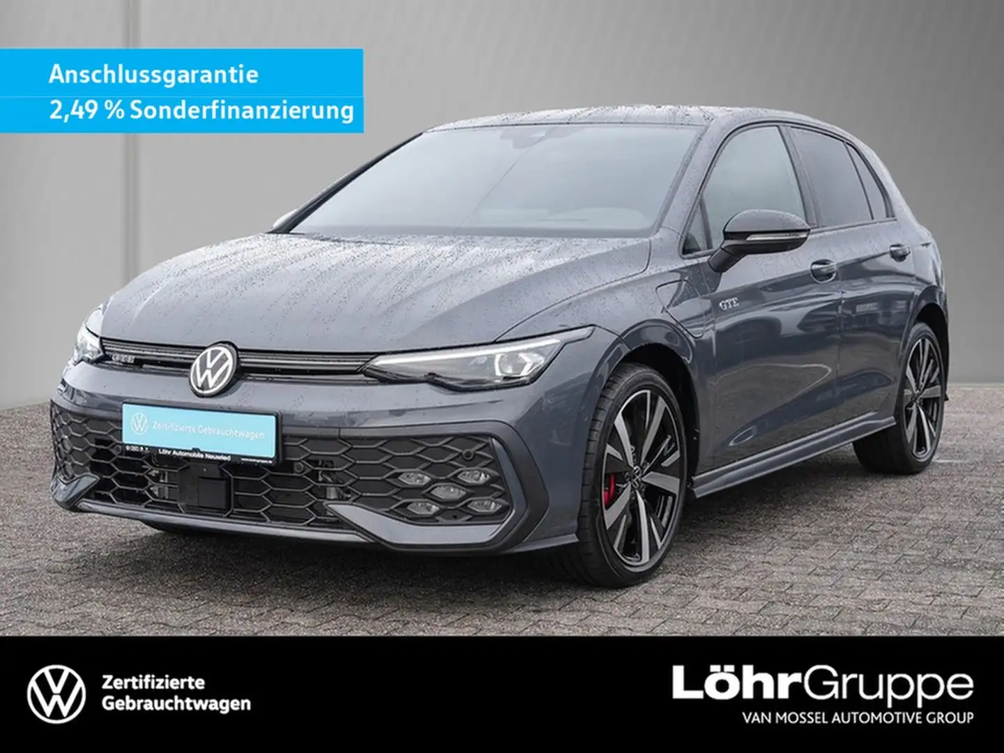 Volkswagen Golf VIII GTE Black Style /MatrixLED/HuD/AHK/RFK Grau - 1