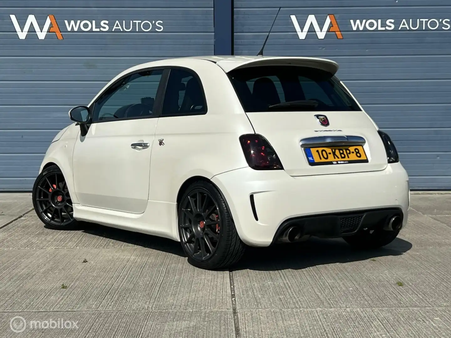 Fiat 500 Abarth 1.4-16V 135PK / NL AUTO / NAVI / PARELMOER! Weiß - 2