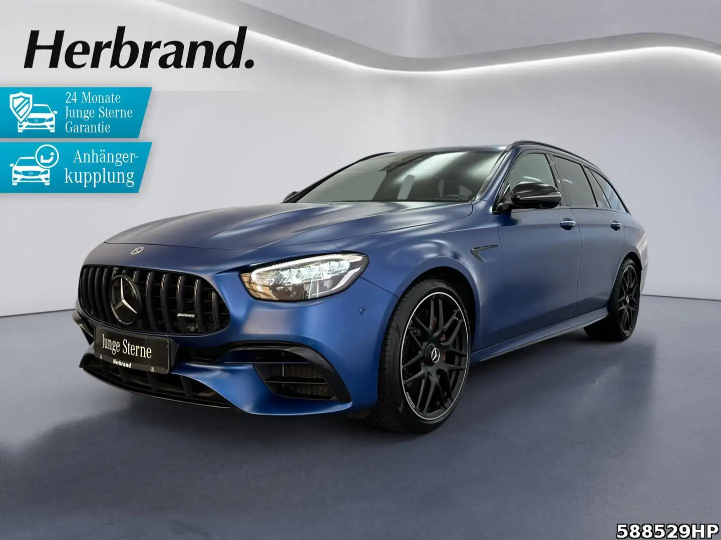 Mercedes-Benz E 63 AMG S 4M+T *Night 360°AHK Keramik Burmester Bleu - 1