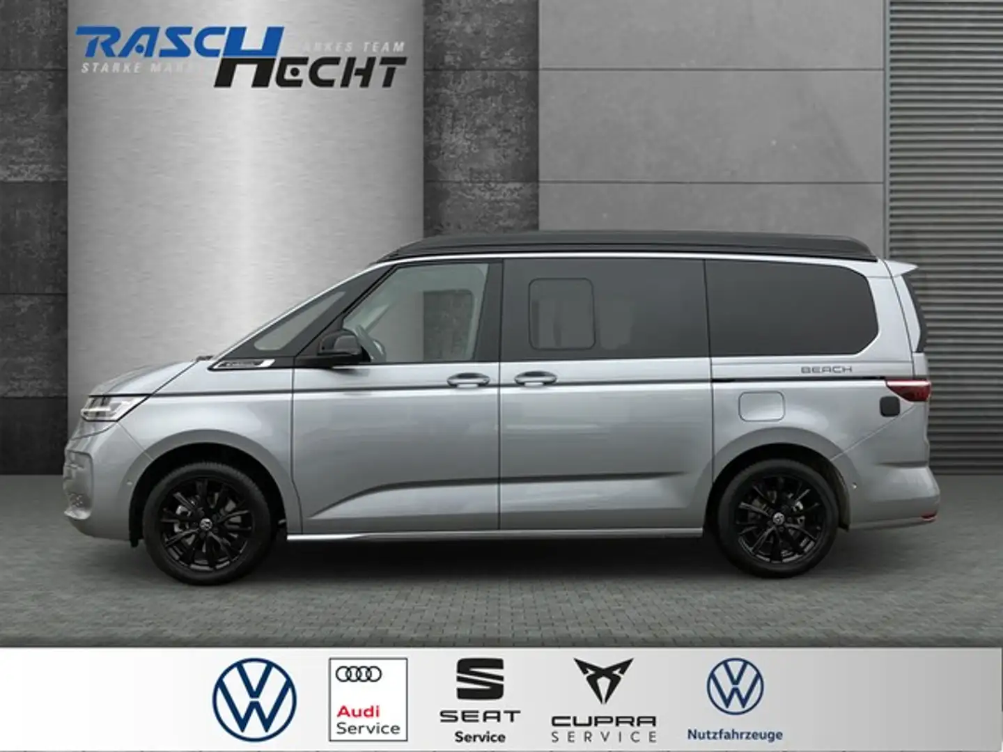 Volkswagen T7 California Beach Tour 2.0 TSI DSG*LED*NAVI* Ezüst - 2