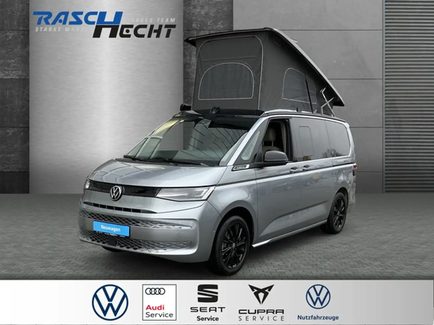 Volkswagen T7 California Beach Tour 2.0 TSI DSG*LED*NAVI* Ezüst - 1