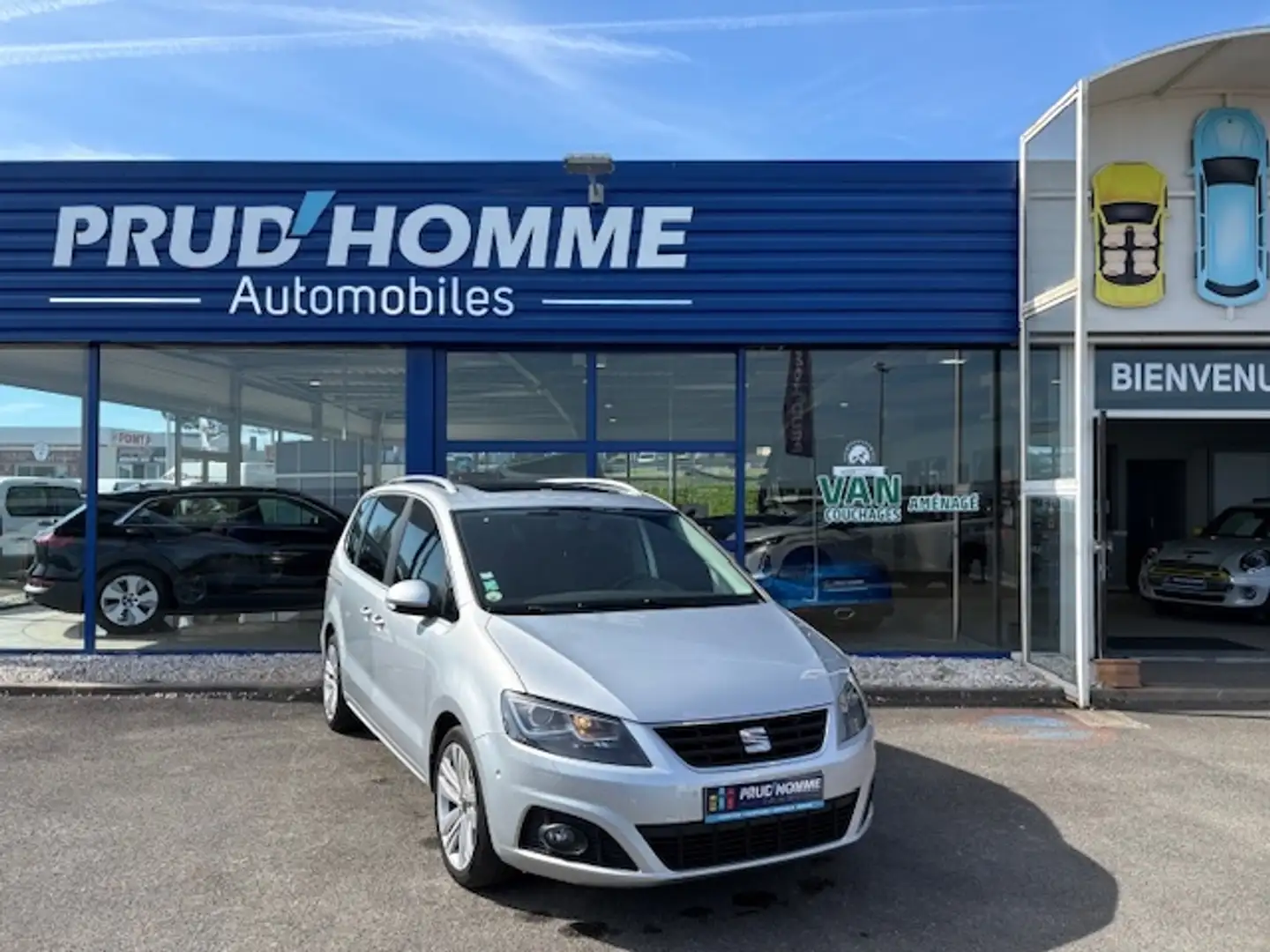 SEAT Alhambra 2.0 TDI 150CH FAP PREMIUM DSG 7PLACES Gris - 1