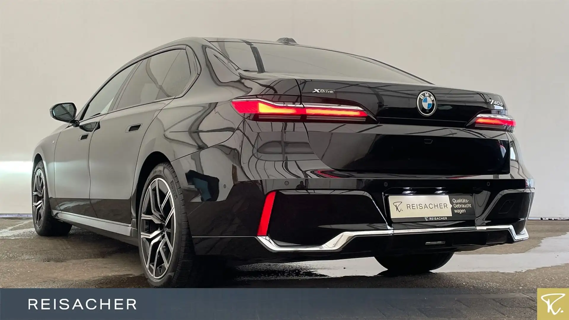 BMW 740 d A xDrive MSport IAL SkyLou ACC+ 360 HuD 20" Noir - 2