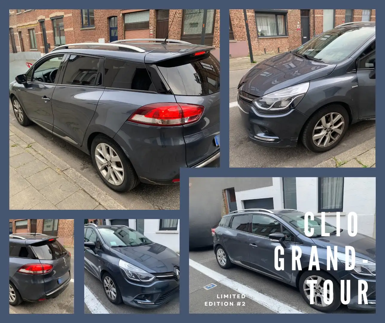 Renault Clio Clio grandtour  0.9 TCe Limited Blauw - 1