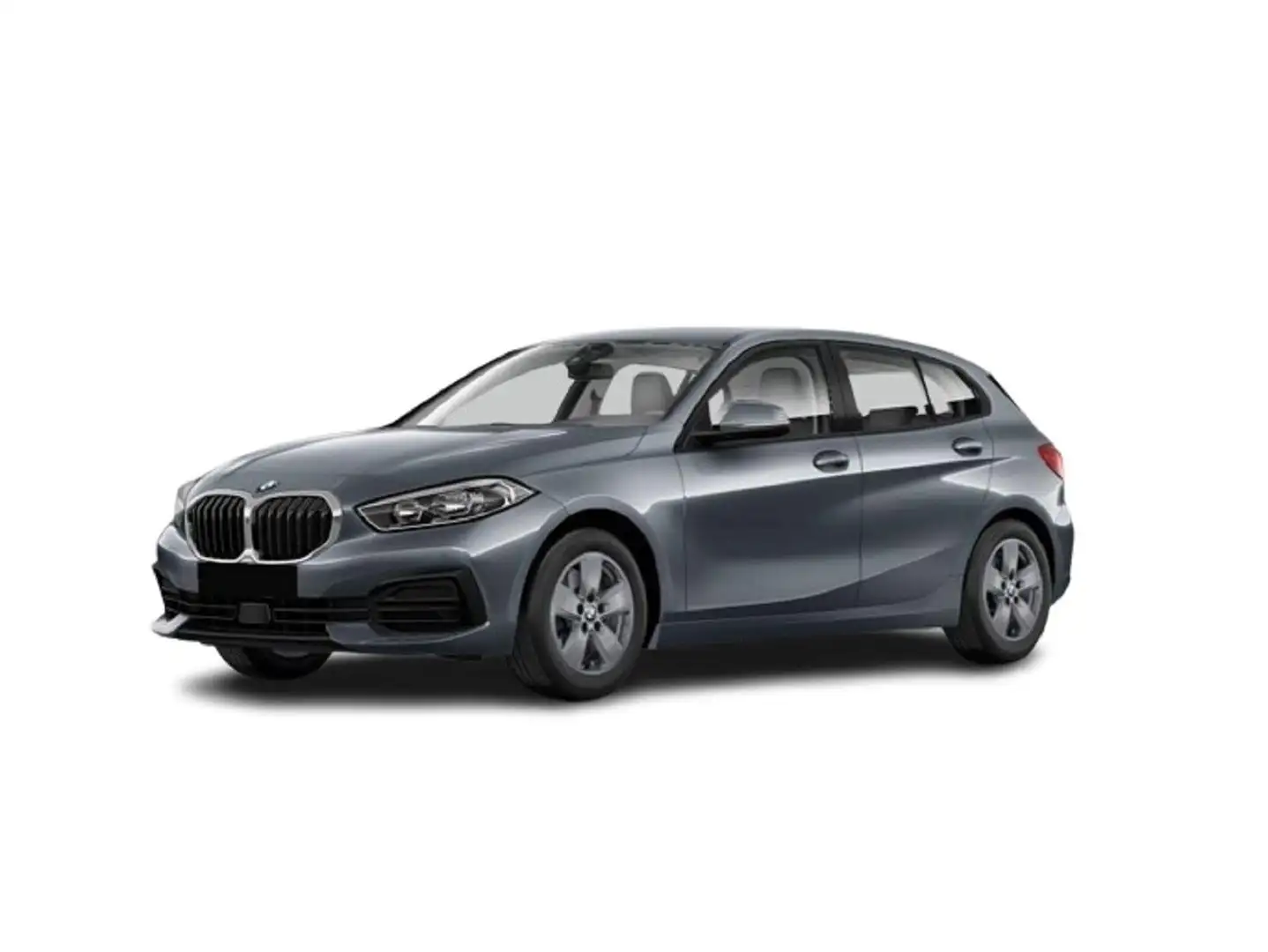 BMW 116 116d 116 CV Automatica 5 Porte Business Advantage Grigio - 1
