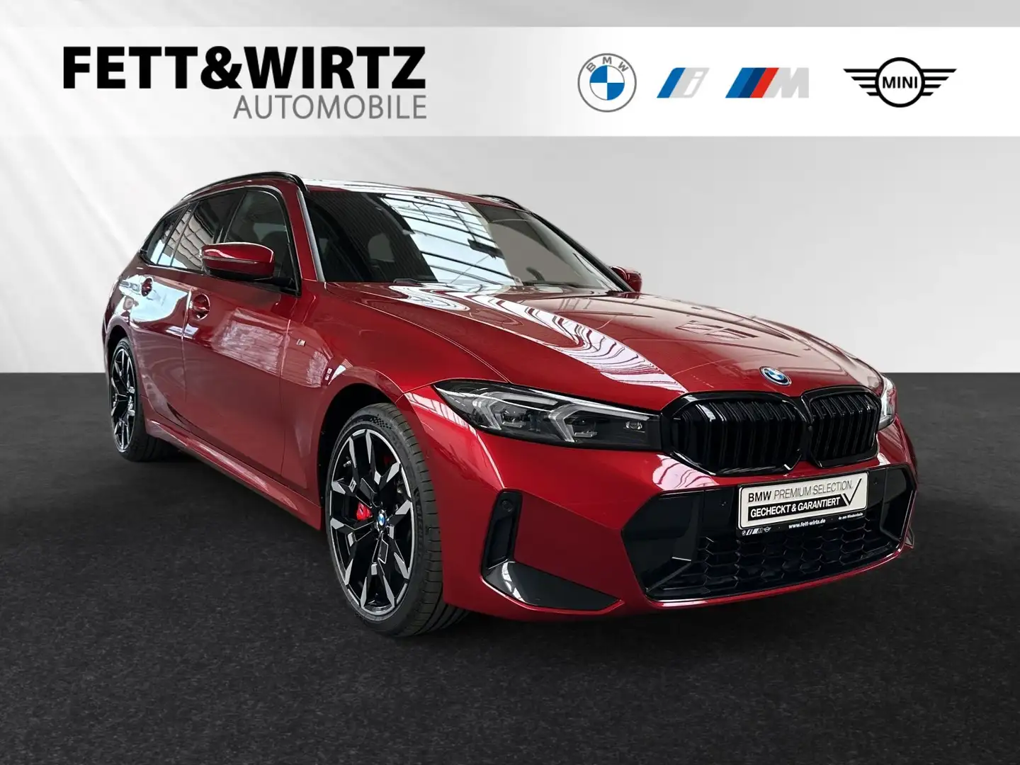 BMW 330 e xDrive Touring Lr. 523,- br. o.Anz. 27Mon/5`Km p Rot - 1