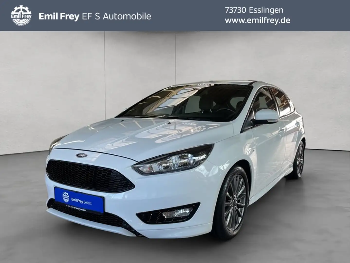Ford Focus 1.5 TDCi DPF Start-Stopp-System ST-Line Blanc - 1