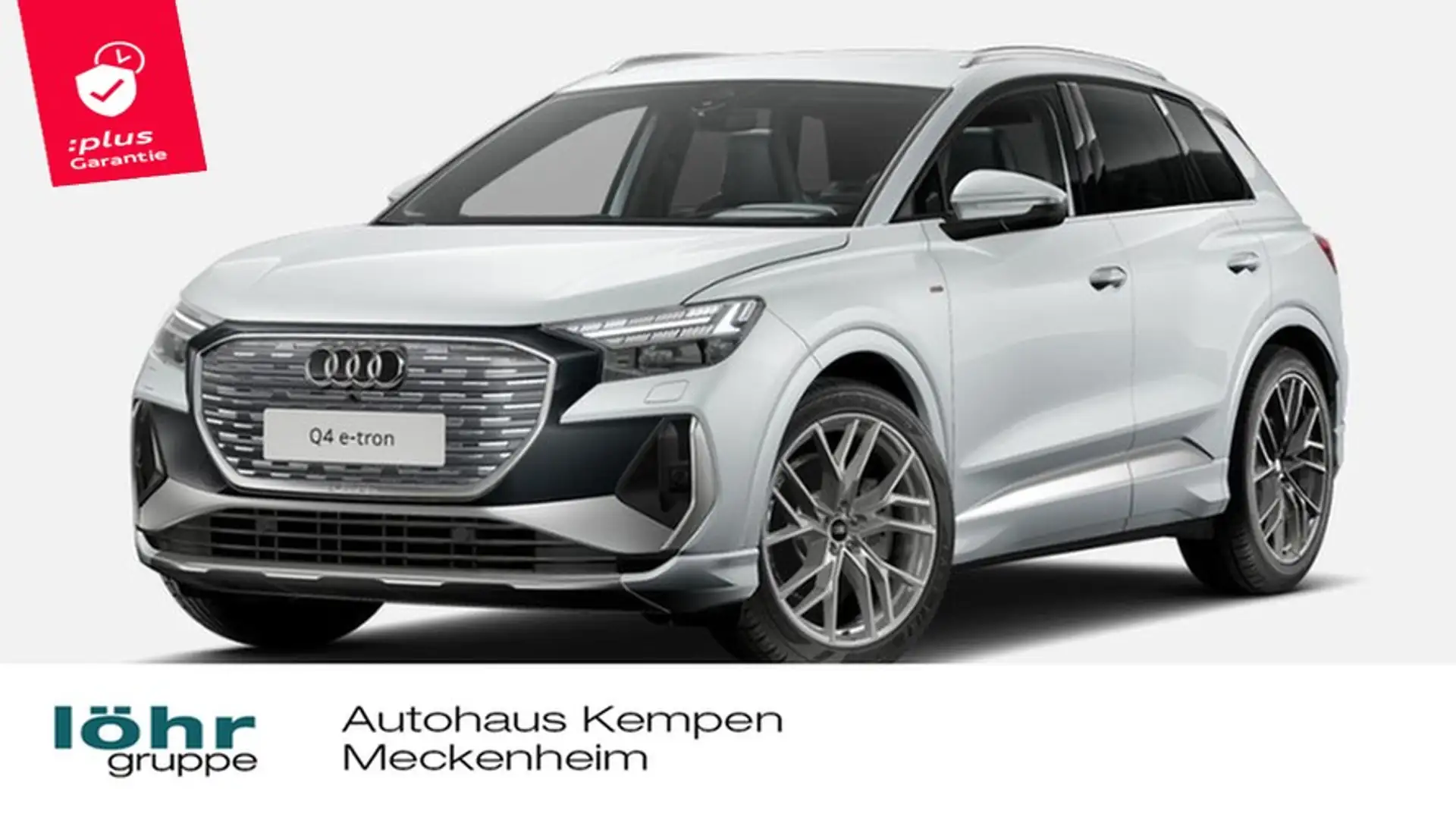 Audi Q4 e-tron 55 Q S line 21"|ASL|Matrix|MMI PRO Weiß - 1