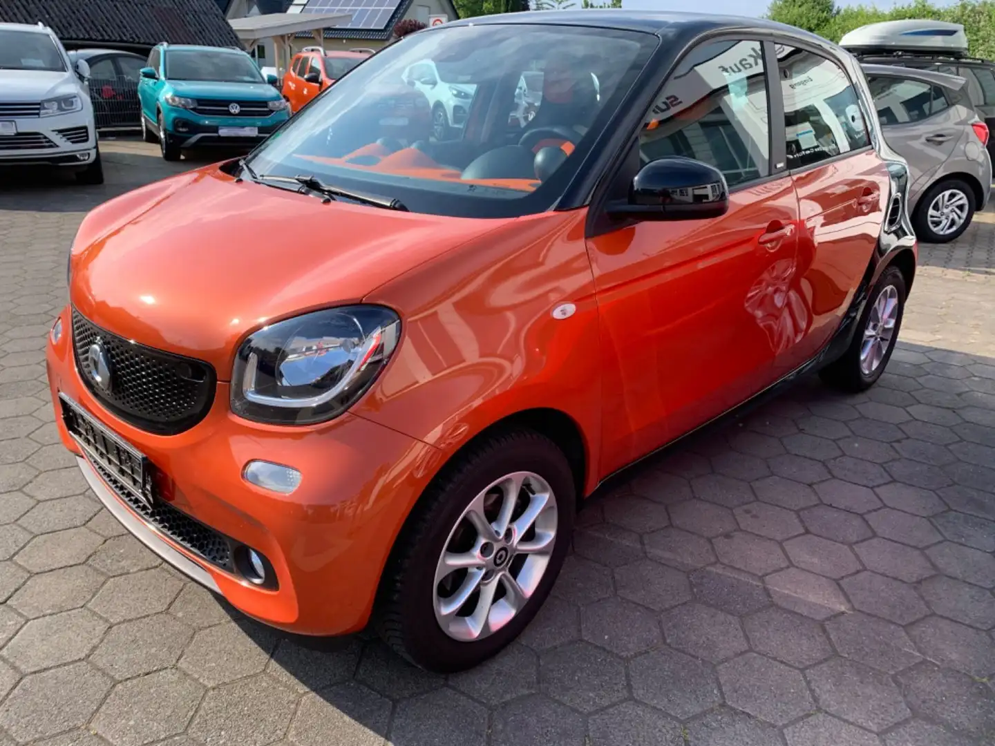 smart forFour Passion, 90Ps, Sitzheizung Naranja - 2